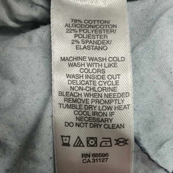 DKNY JEANS MERCER SKINNY BLUE JEANS SIZE 4 - Picture 8 of 9